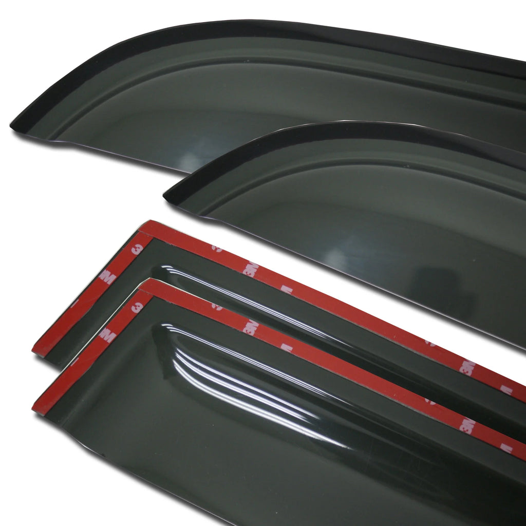 Window Visor and Sunroof Type 2 Outside Mount 5 Pcs Set X544