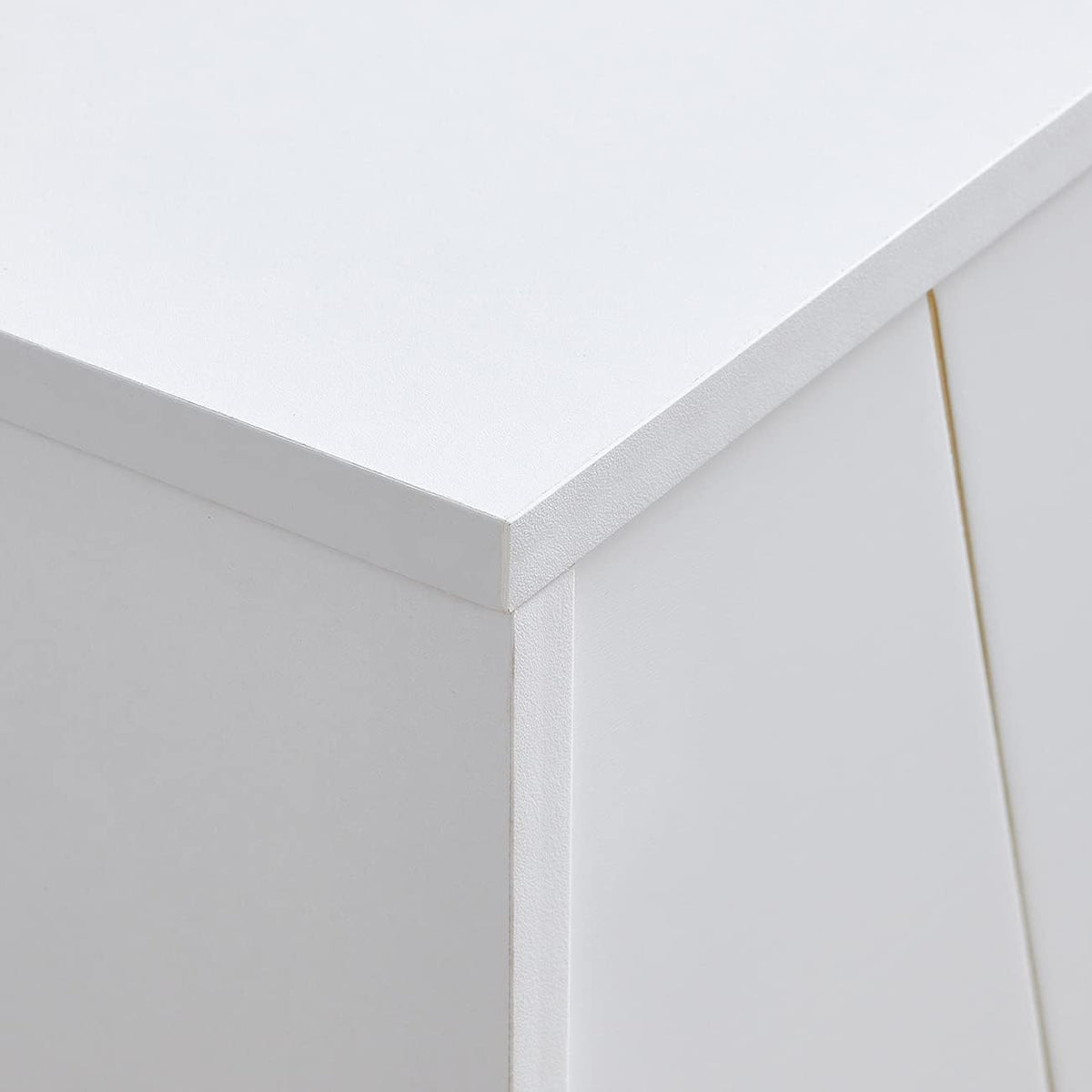 White Wood 4 Drawer Chest of Drawer C4355
