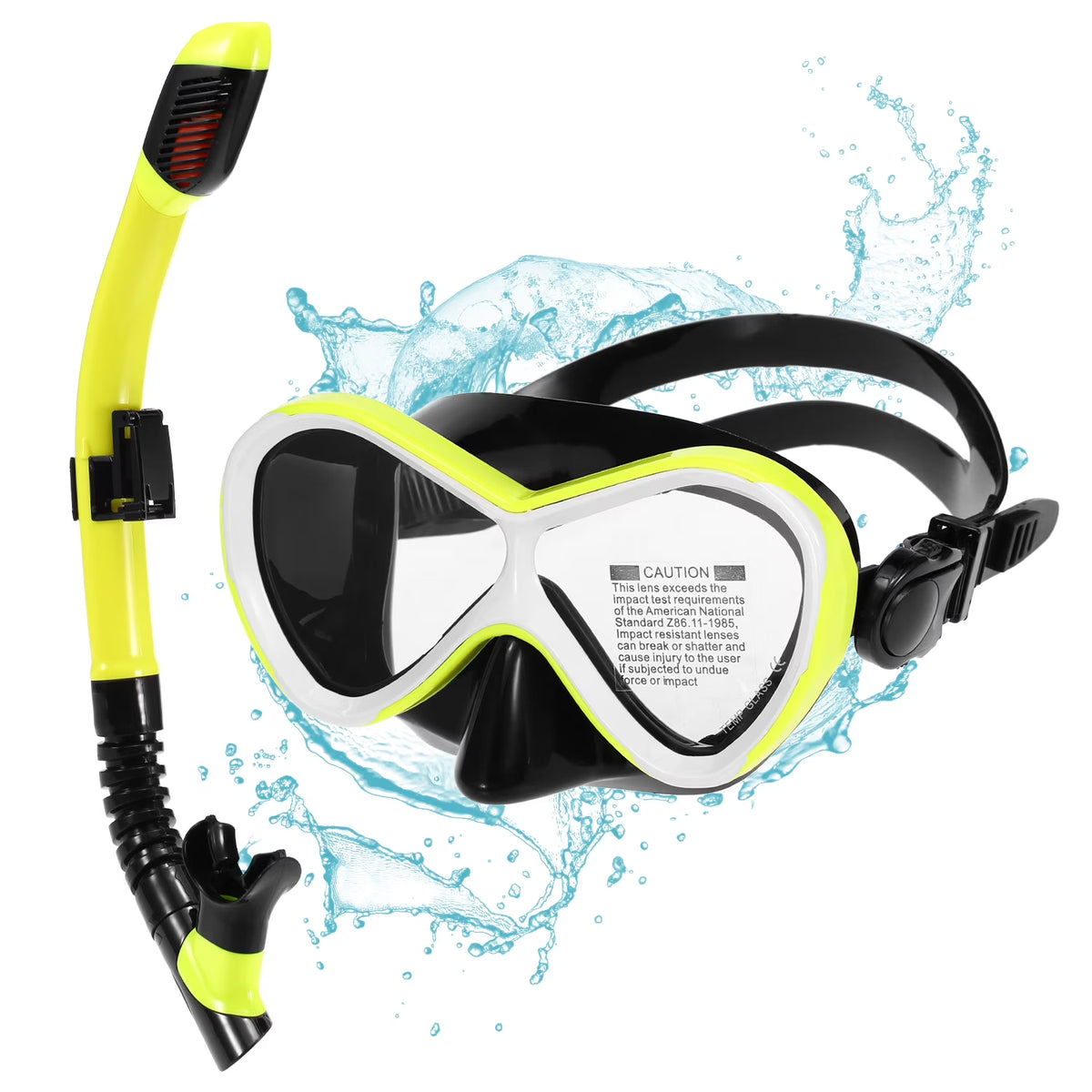 Kids Swimming Goggles with Snorkel Tube Set S866541