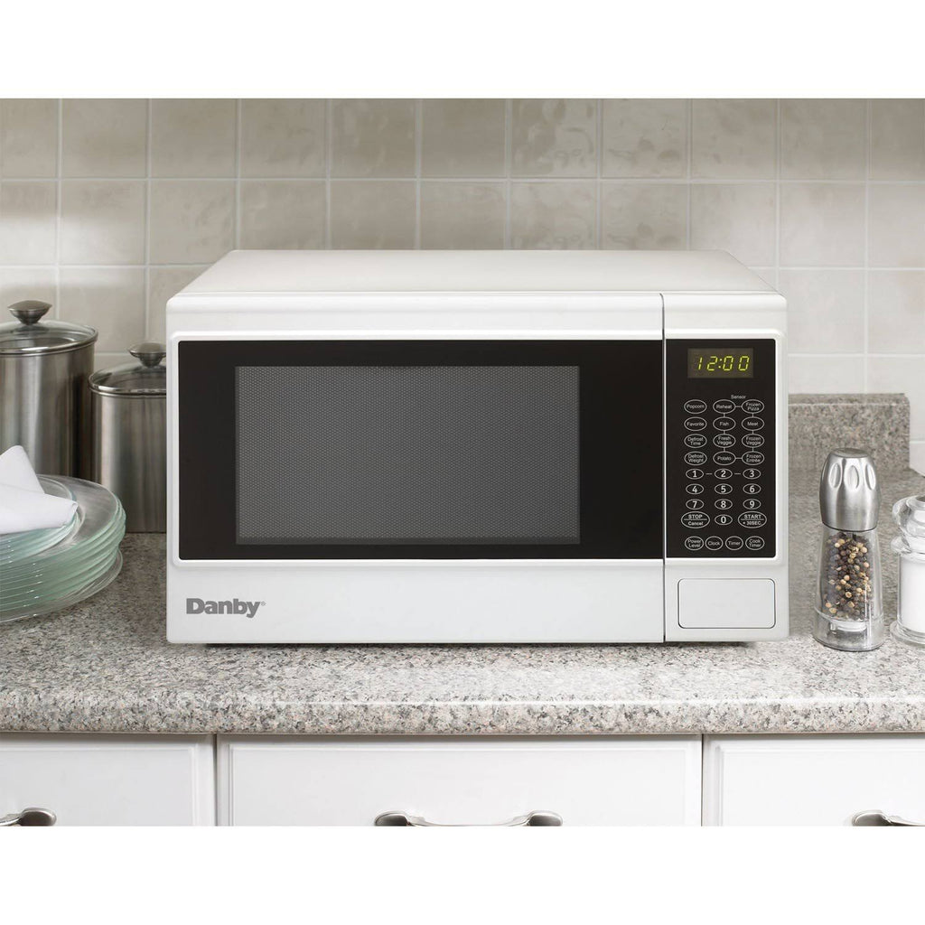 White Countertop Microwave J386161