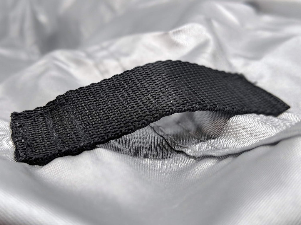 Weatherproof RV Cover for Conversion Van RV 16' - 18' Long with Fleece Lining, Cable Lock, Storage Bag & Wind Straps X721