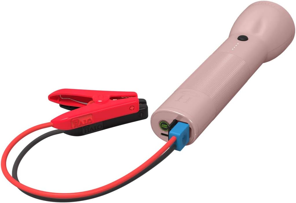 Rechargeable Lithium LED Flashlight with Car Jump Starter and Phone Charger B3507