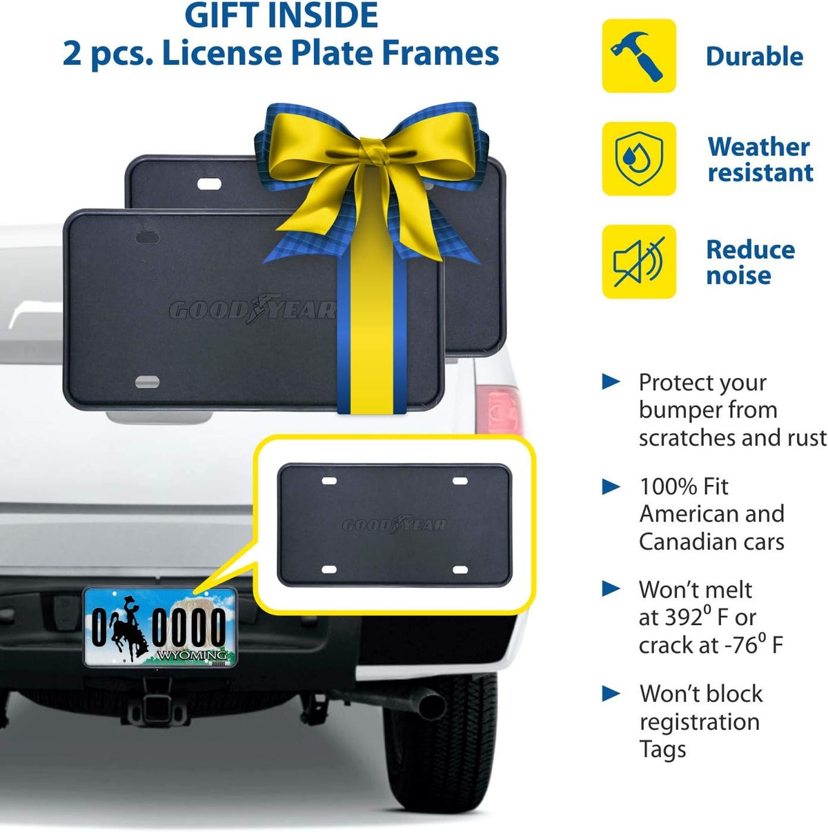 4 Pieces Tape-on Side Window Deflectors for Ford Fiesta Sedan H41801