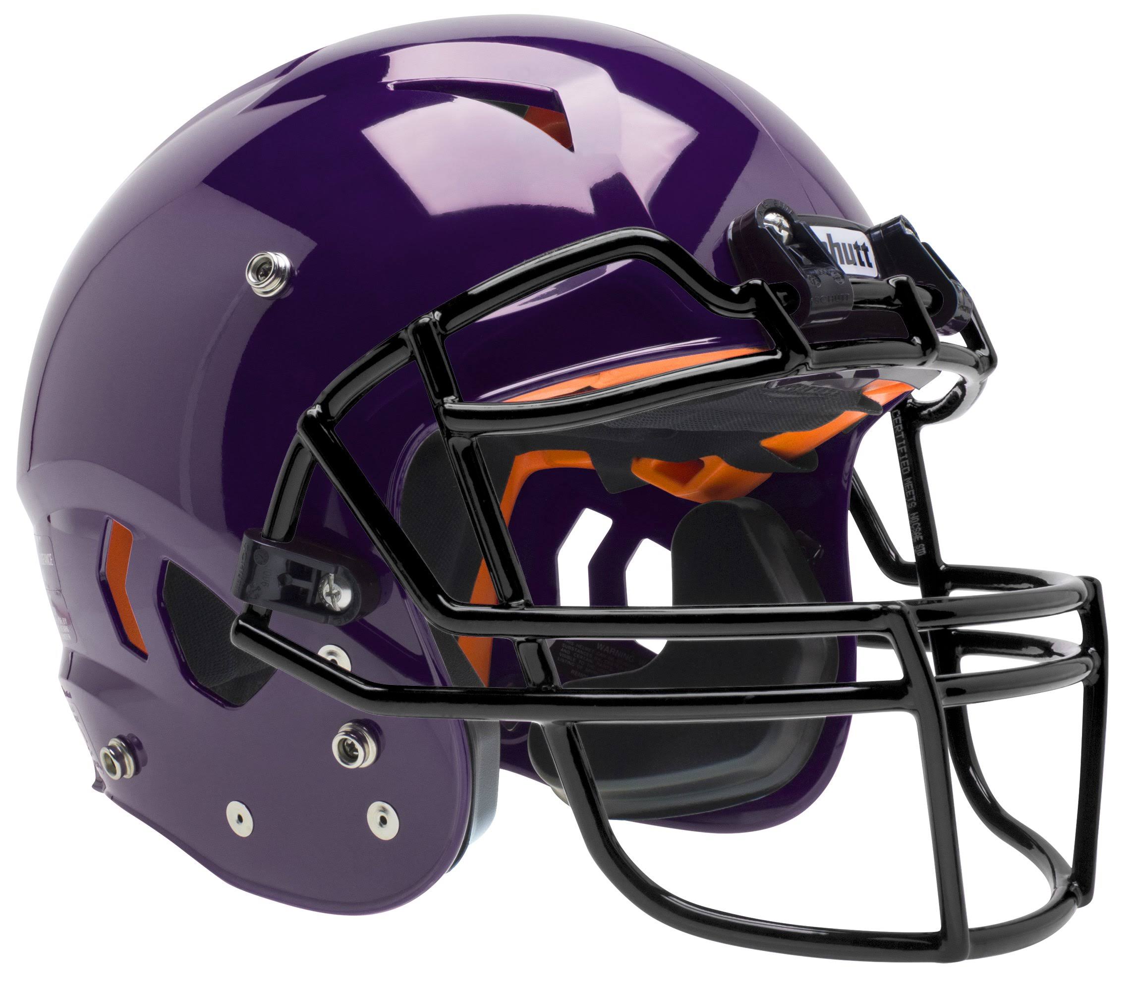 Purple Youth Football Helmet V48490