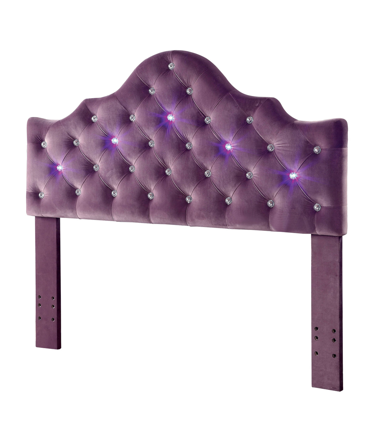 Tufted Fabric LED Headboard W295436