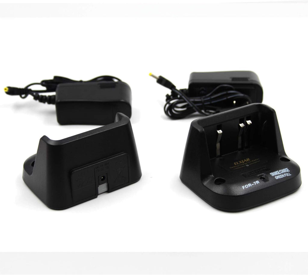 (2-Pack) Battery Charger Compatible with Yaesu Vertex VX-5R VX-6 VX-7R Standard Horizon HX460 HX471 T49719