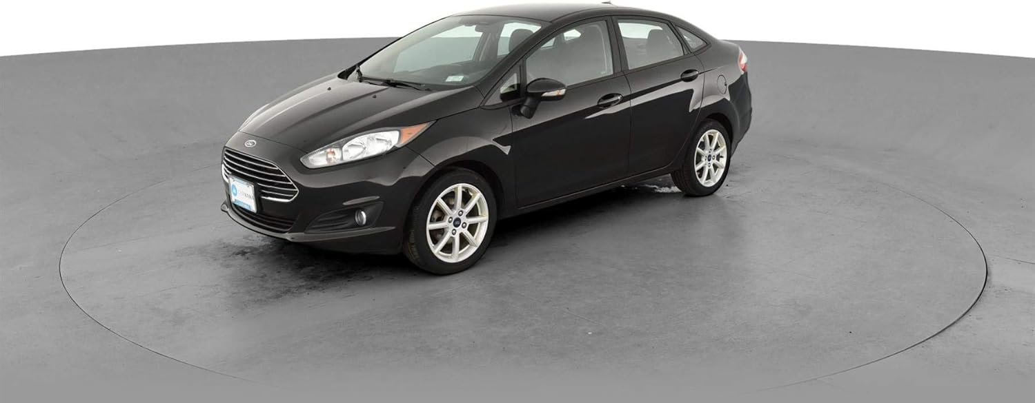 4 Pieces Tape-on Side Window Deflectors for Ford Fiesta Sedan H41801