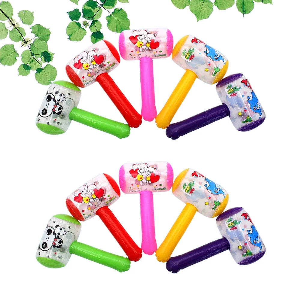 Inflatable Hammer Toy with Bell X12878