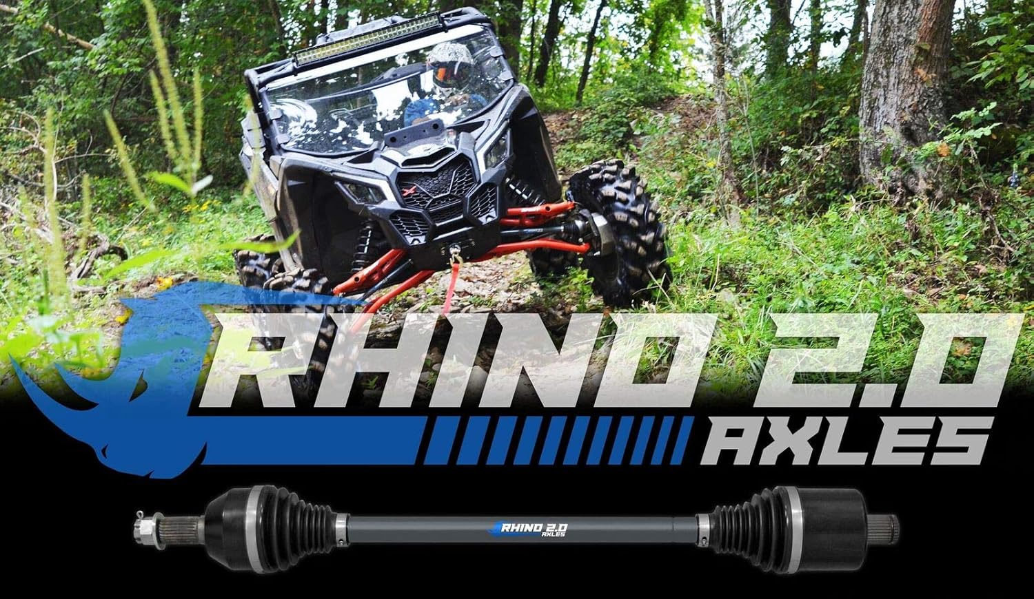 Heavy Duty Rear Axle for Can-Am Maverick X3 900 O191
