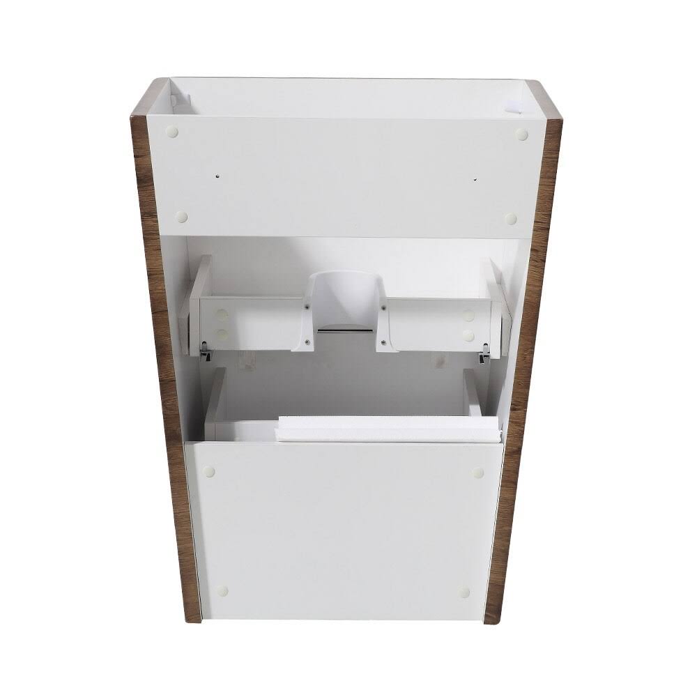 White Oak Bathroom Cabinet L2289