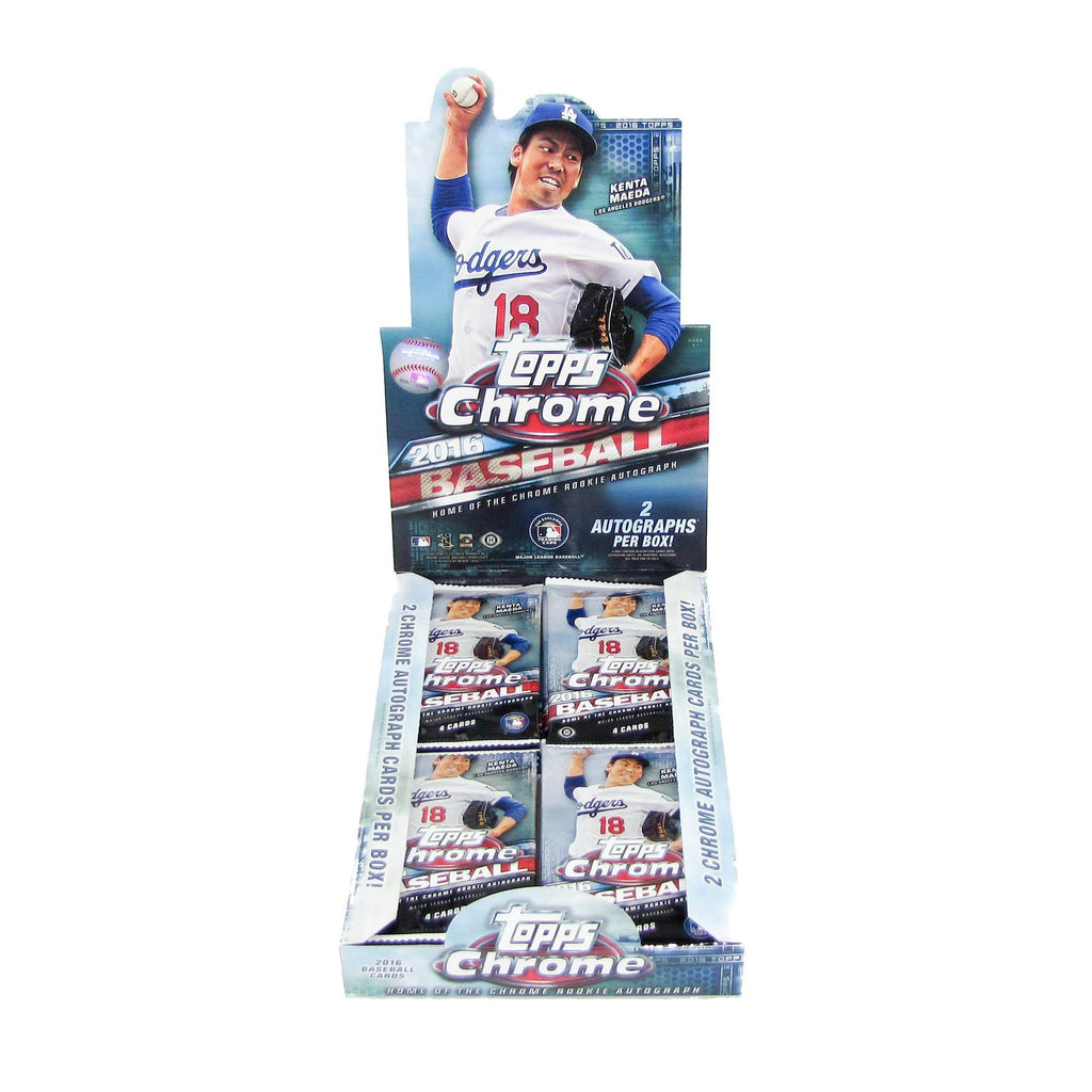 2016 Topps Chrome Baseball Hobby Box V833533