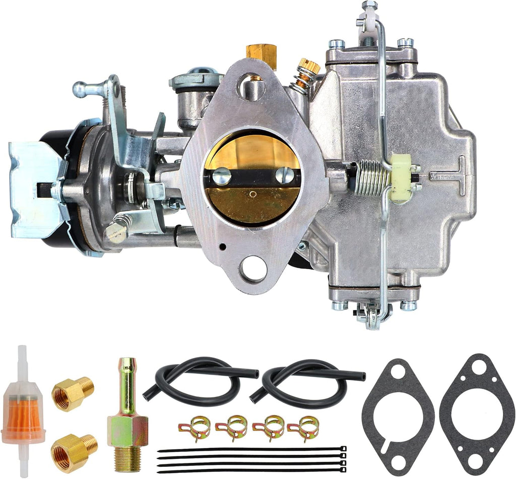 Autolite 1100 1 Barrel Carburetor Straight 6 Cylinder 170/200 CID with Automatic Choke B26298