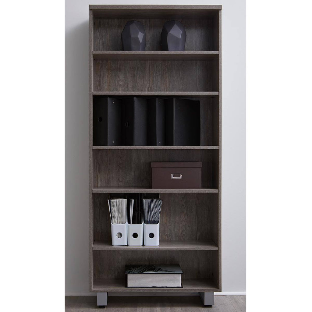 Grey Bookcase B137