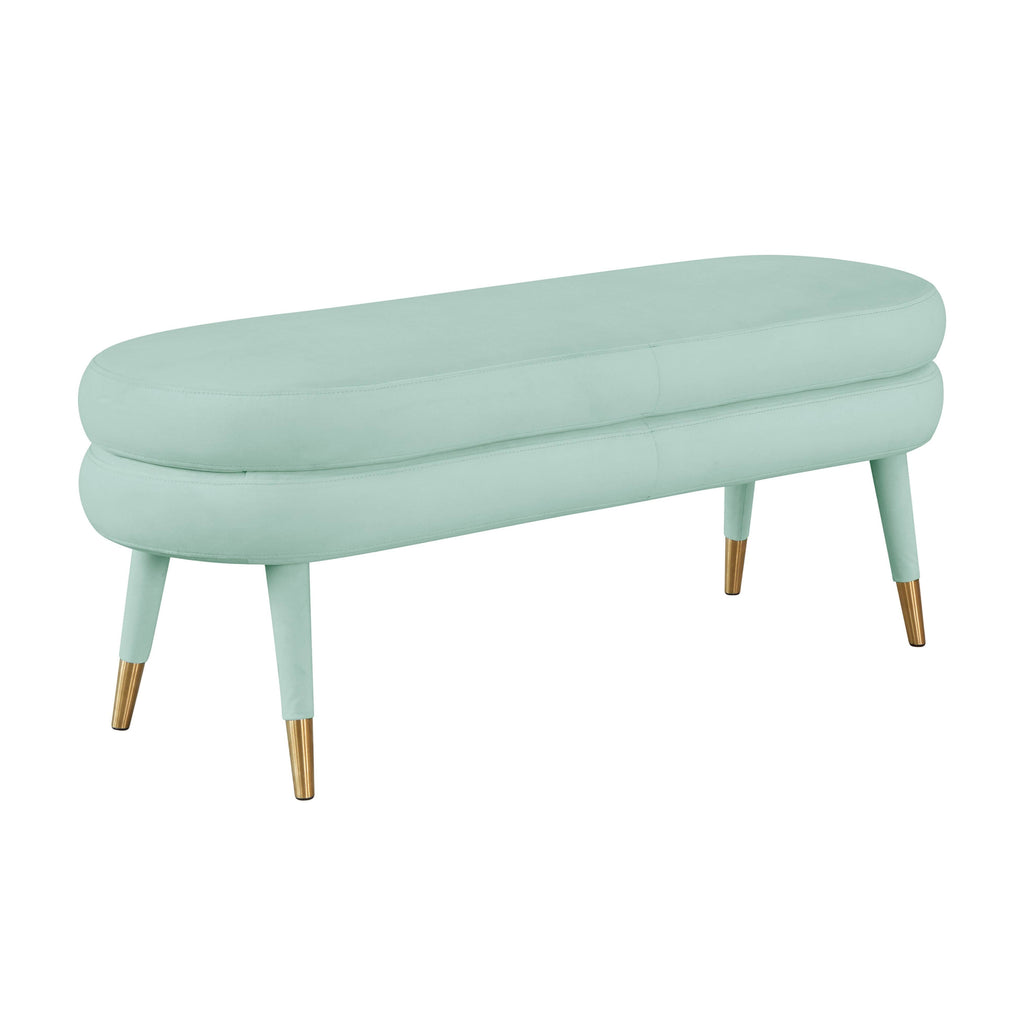 Pink Velvet Bench J2583