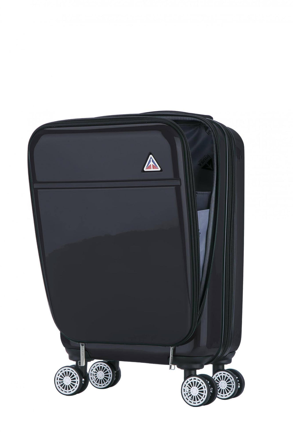 Green 3 Piece Hardside Spinner Set C8822