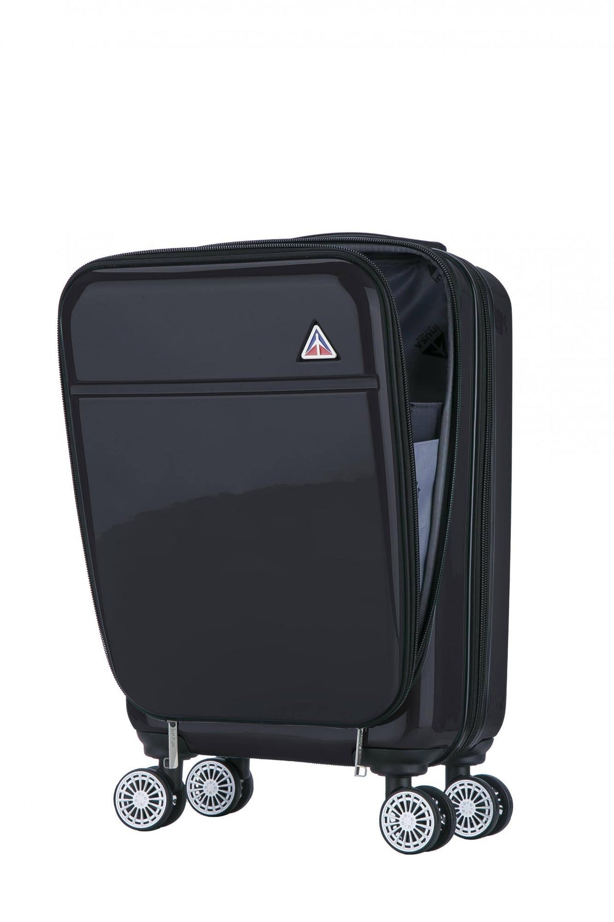 Green 3 Piece Hardside Spinner Set C8822