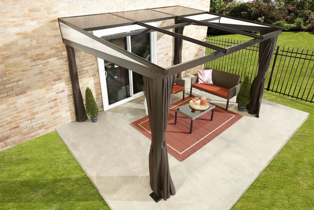 Wall-Mounted Gazebo 10 x 12 ft I1877
