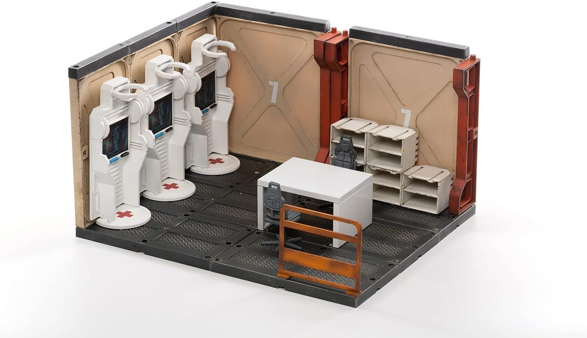 1/18 Scale Mecha Depot Staging Area Pack of 2 W196