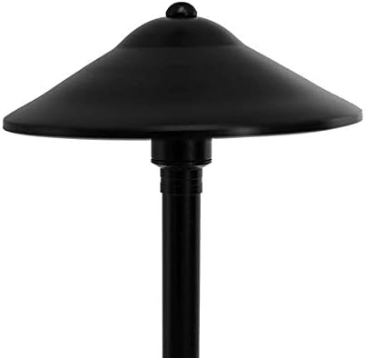 Bronze Cast Brass LED Path Light 6-Pack Kit with 150W Low Voltage Transformer N9710