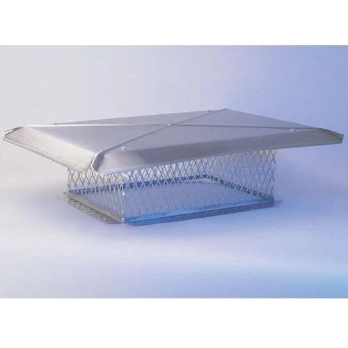 13x22 x 24x22 Stainless Steel Multi-Flue Cap 3/4x22 Mesh Q5655