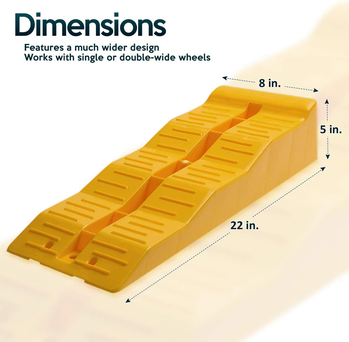 Set of 2 Automotive Leveling Ramps I729