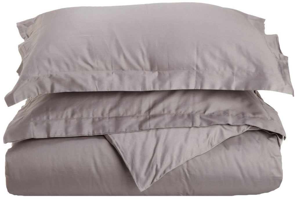 300 Thread Count Cotton Solid Duvet Cover Set King/California King T1572