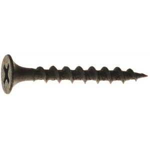 #8 x 2-1/2 in. Phillips Bugle Head Coarse Thread Black Phos Drywall Screw G3419