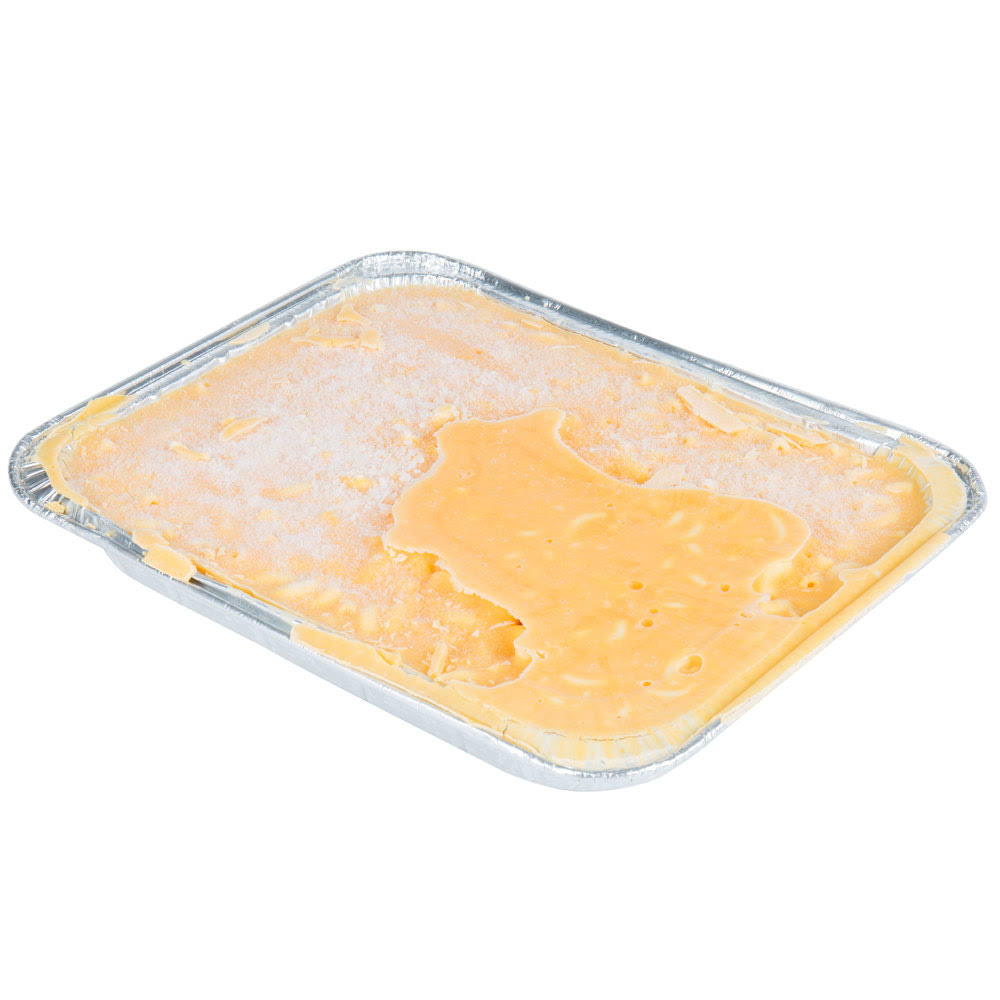 Macaroni and Cheese 4.75 lb. Tray - 4/Case S94165