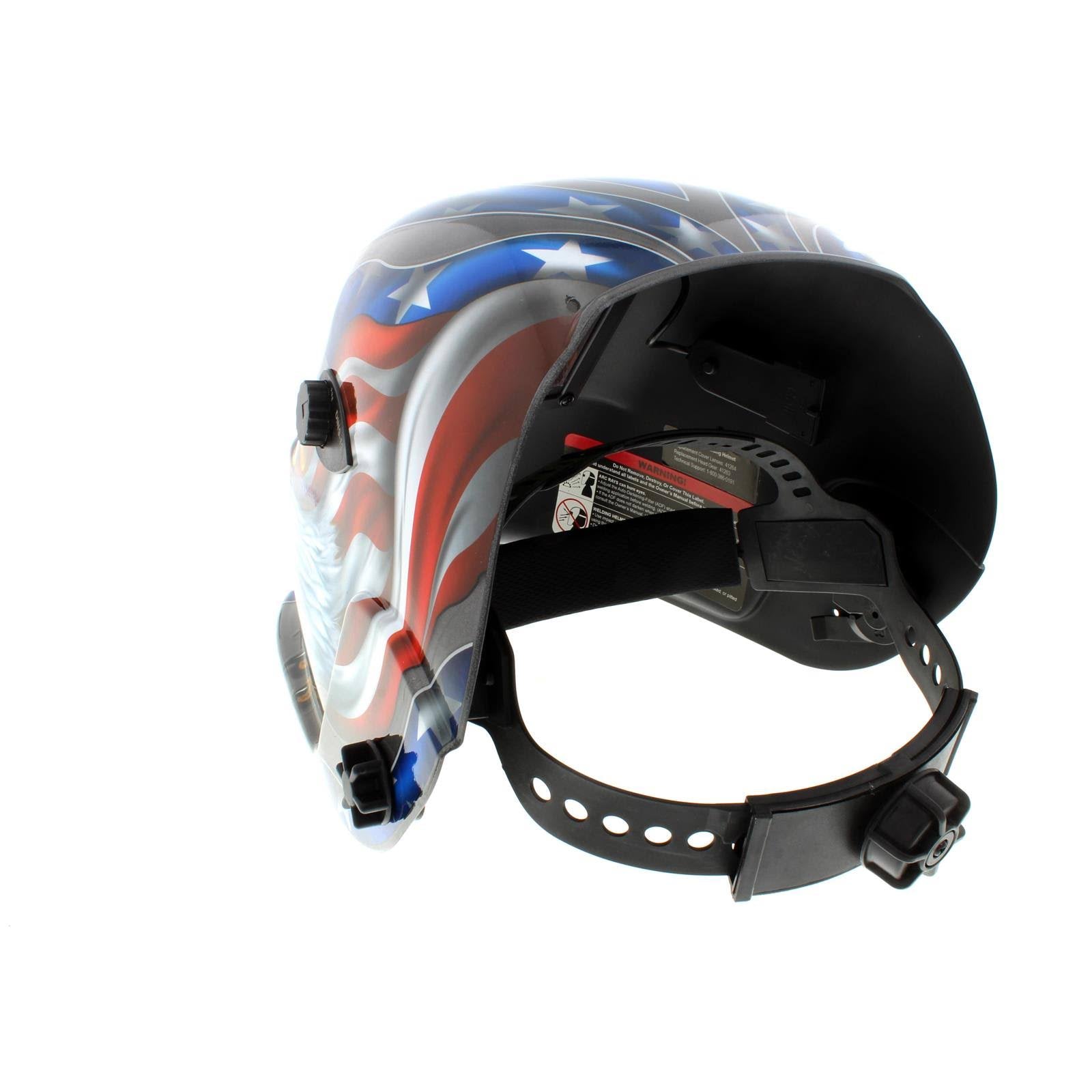 Solar Powered Auto Darkening Welding Helmet L385