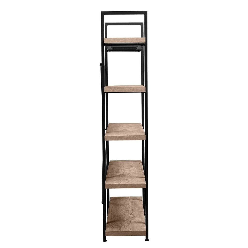 5-Tier Rustic Storage Bookshelf S560