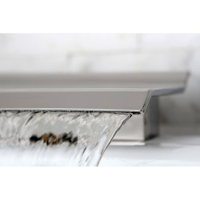 Polished Brass Waterfall Roman Tub Filler L19913