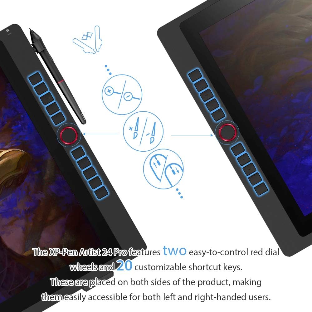 23.8-inch 2K QHD Drawing Monitor with Screen V6406