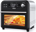 8-In-1 Toaster Oven Air Fryer, 6-Slice Compact Convection Oven, Black Stainless Steel S908021