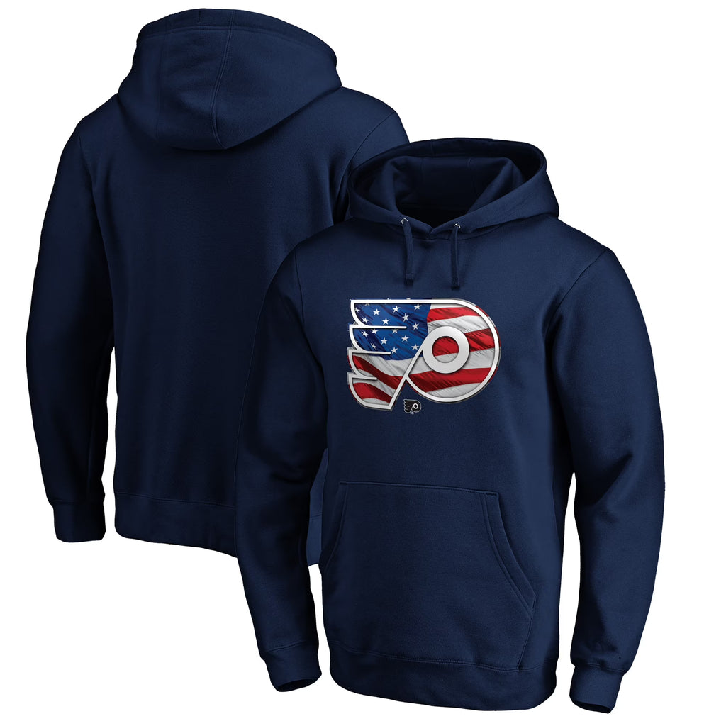 Navy Philadelphia Flyers Pullover Hoodie E6824