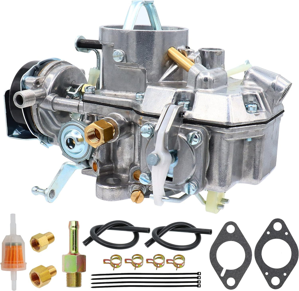 Autolite 1100 1 Barrel Carburetor Straight 6 Cylinder 170/200 CID with Automatic Choke B26298