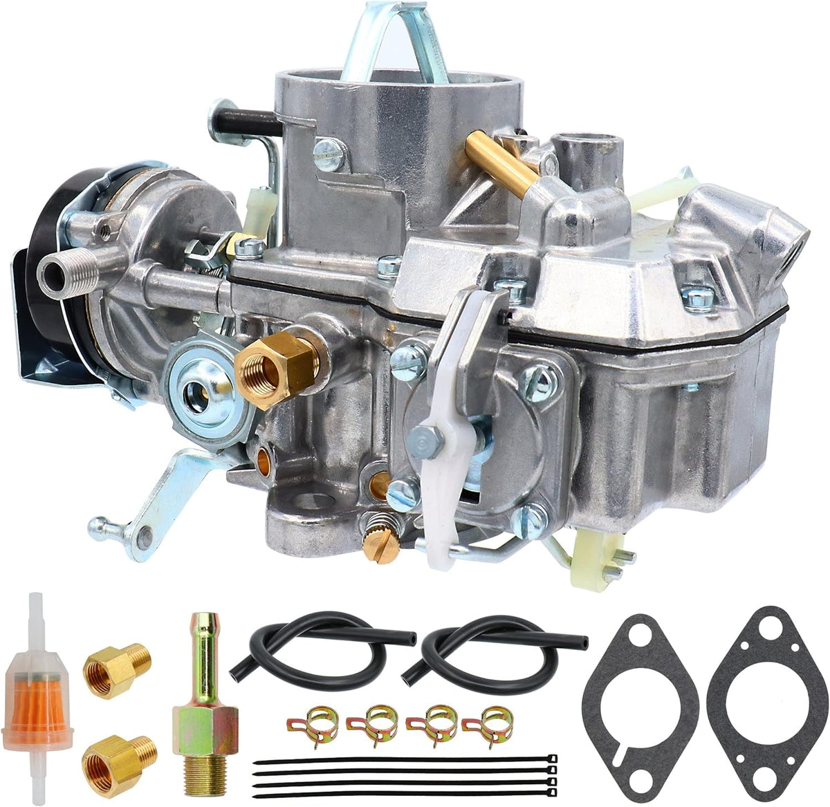 Autolite 1100 1 Barrel Carburetor Straight 6 Cylinder 170/200 CID with Automatic Choke B26298