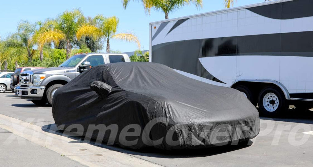 Black Car Cover for Porsche 718 Boxster / Cayman T48220
