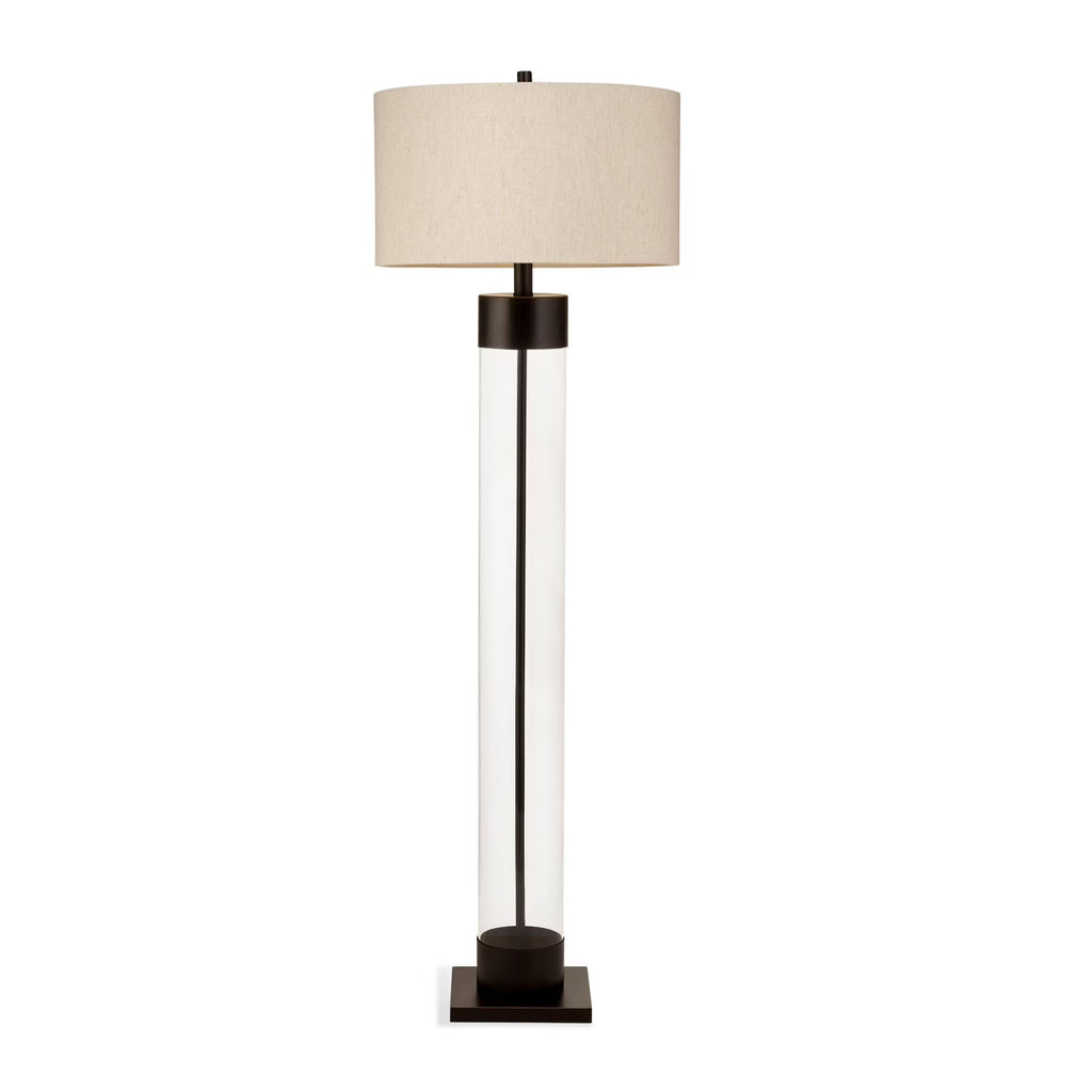 Bronze Glass Floor Lamp M668