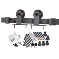 Matte Black Barn Door Hardware T1510