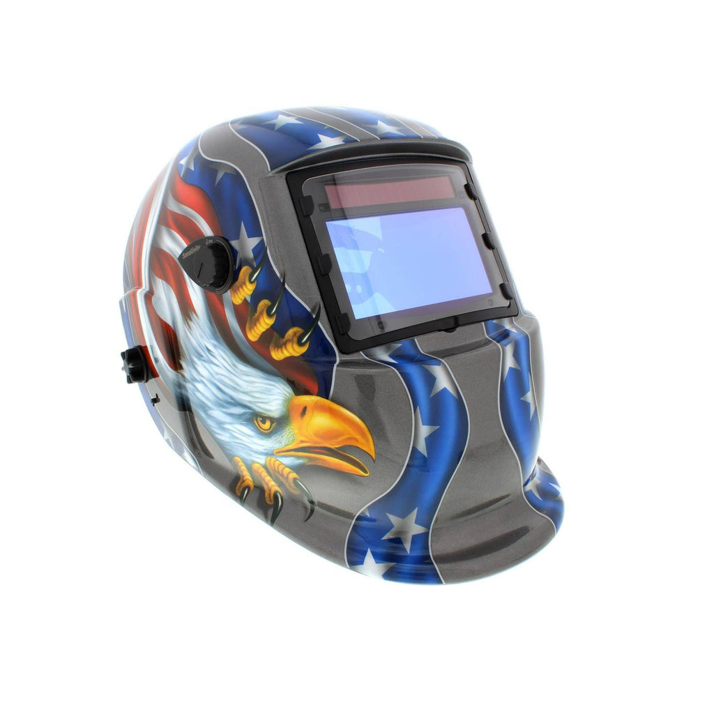 Solar Powered Auto Darkening Welding Helmet L385
