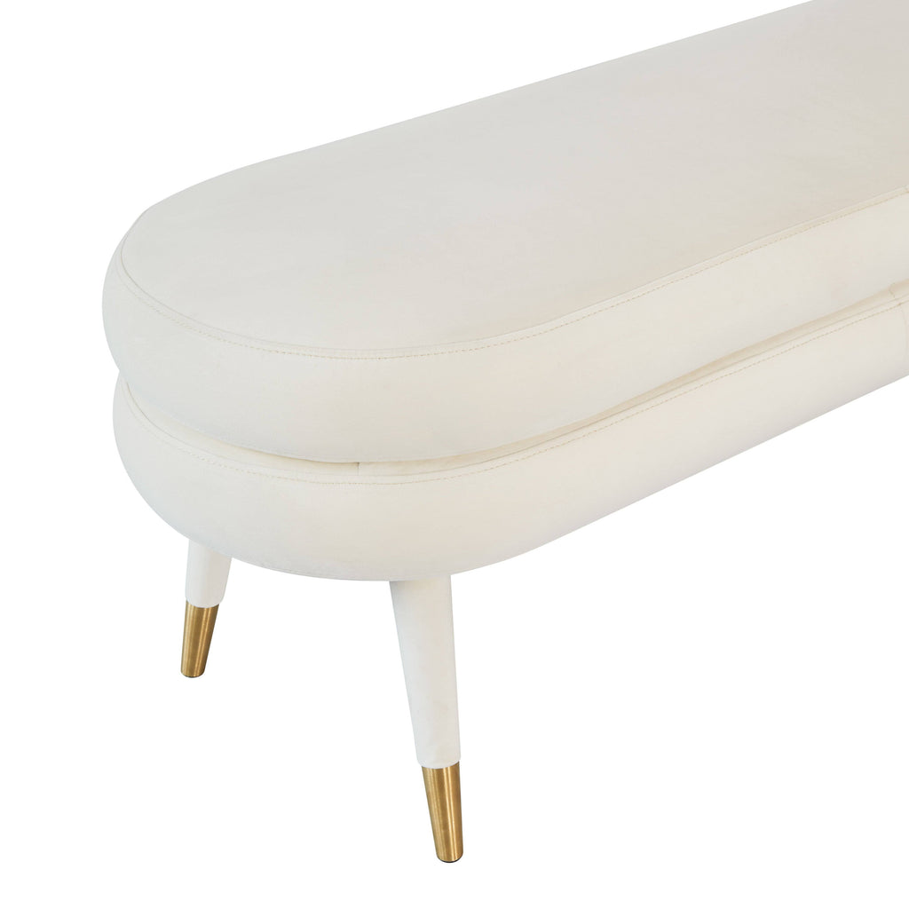 Pink Velvet Bench J2583