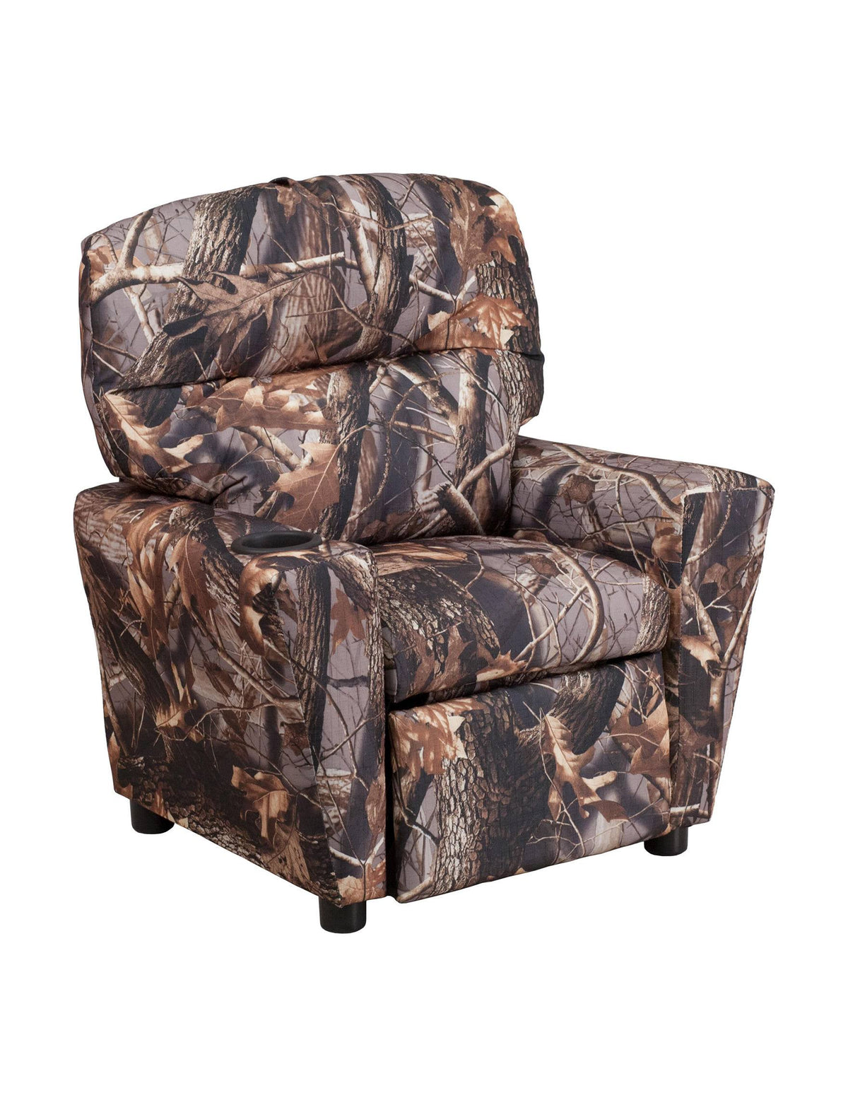 Camouflage Fabric Kids Recliner P916