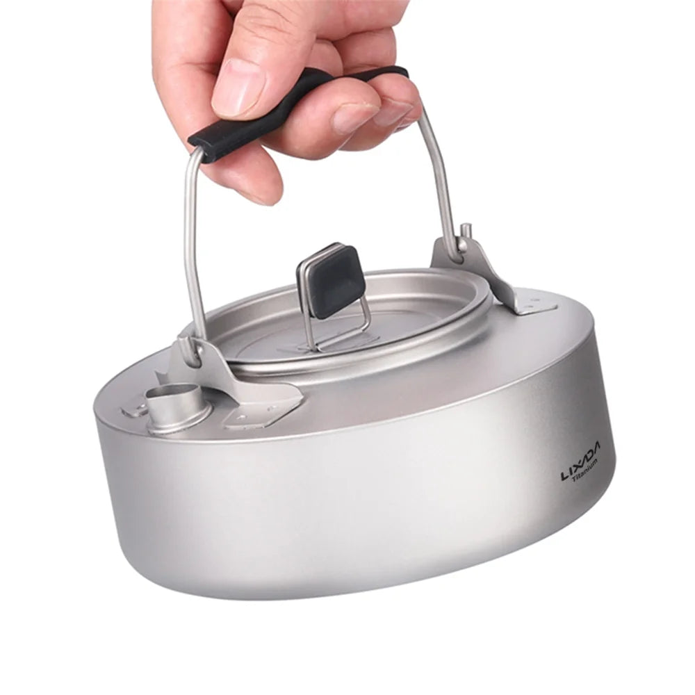 600ml Titanium Tea Pot Kettle Y205