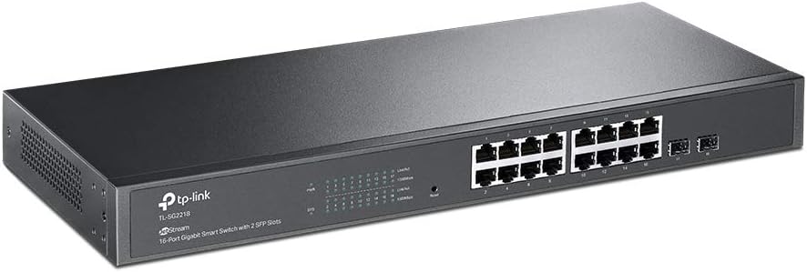16 Port Gigabit Smart Managed Switch with 2 SFP Slots M61736
