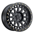 20x9.5 Matte Black Wheel with Brass Bolts S27495