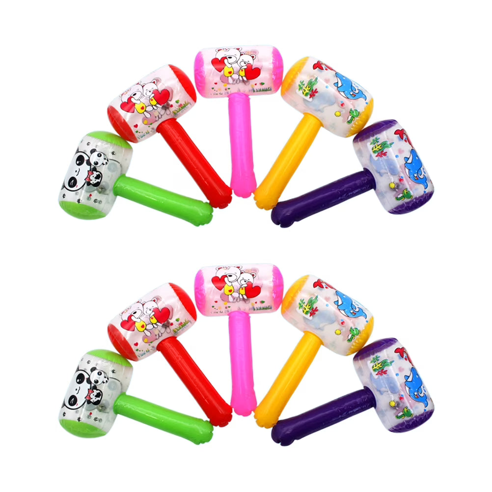Inflatable Hammer Toy with Bell X12878