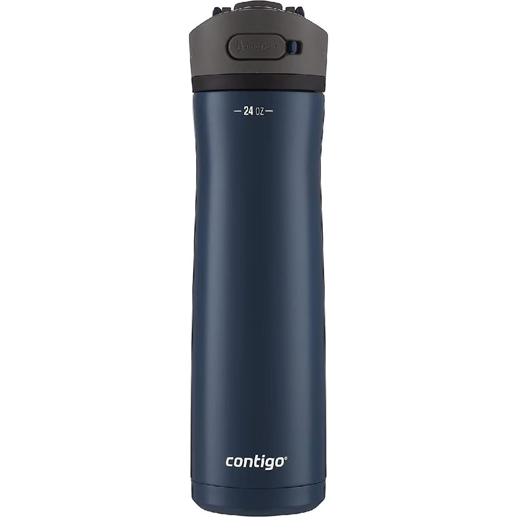 Blue Stainless Steel Water Bottle, 24 oz. D98290