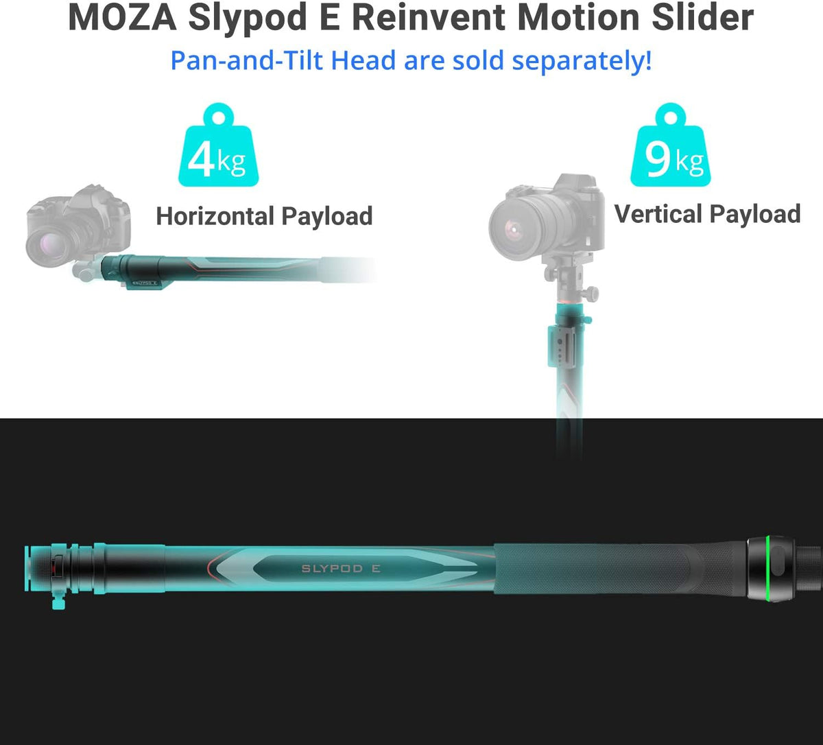 Motorized Camera Slider Monopod with Tripod C14426