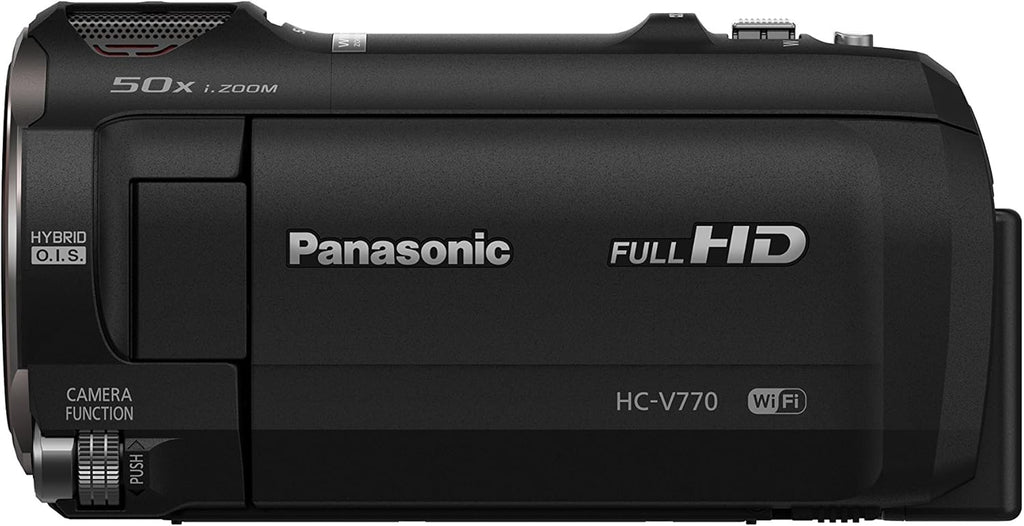 4K Ultra HD Video Camera Camcorder with 20X Optical Zoom, HDR Capture, Wi-Fi (Black) K175