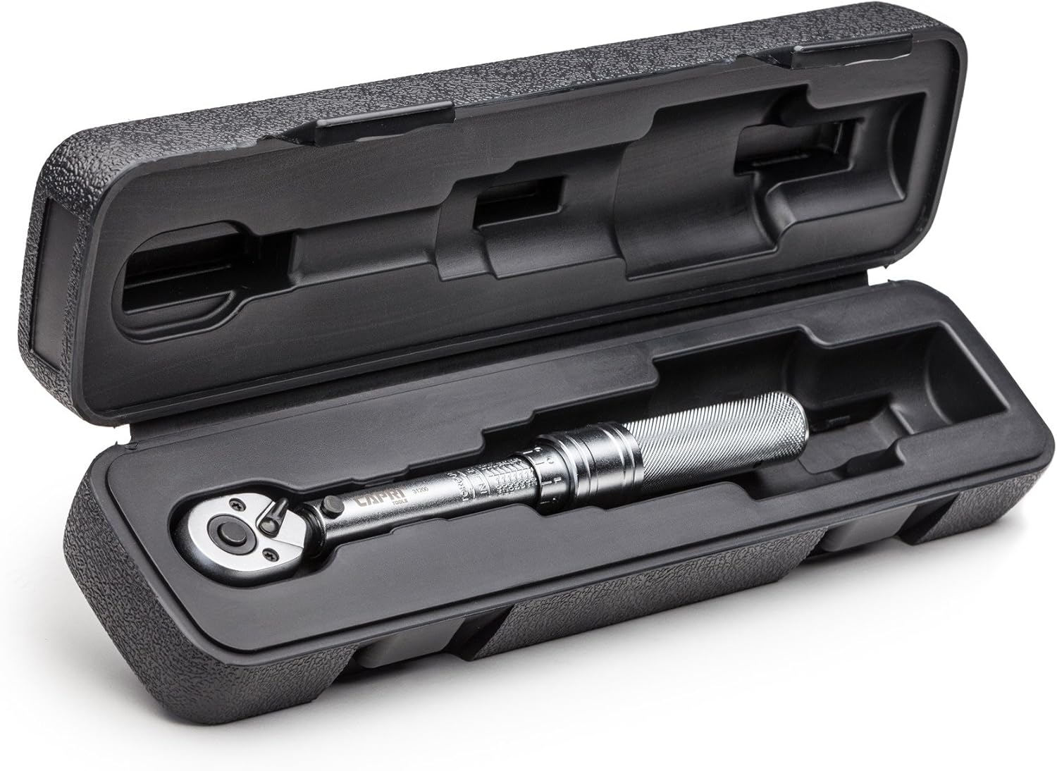 30-150 Inch Pound Industrial Torque Wrench, 1 4 Drive, Matte Chrome X783678